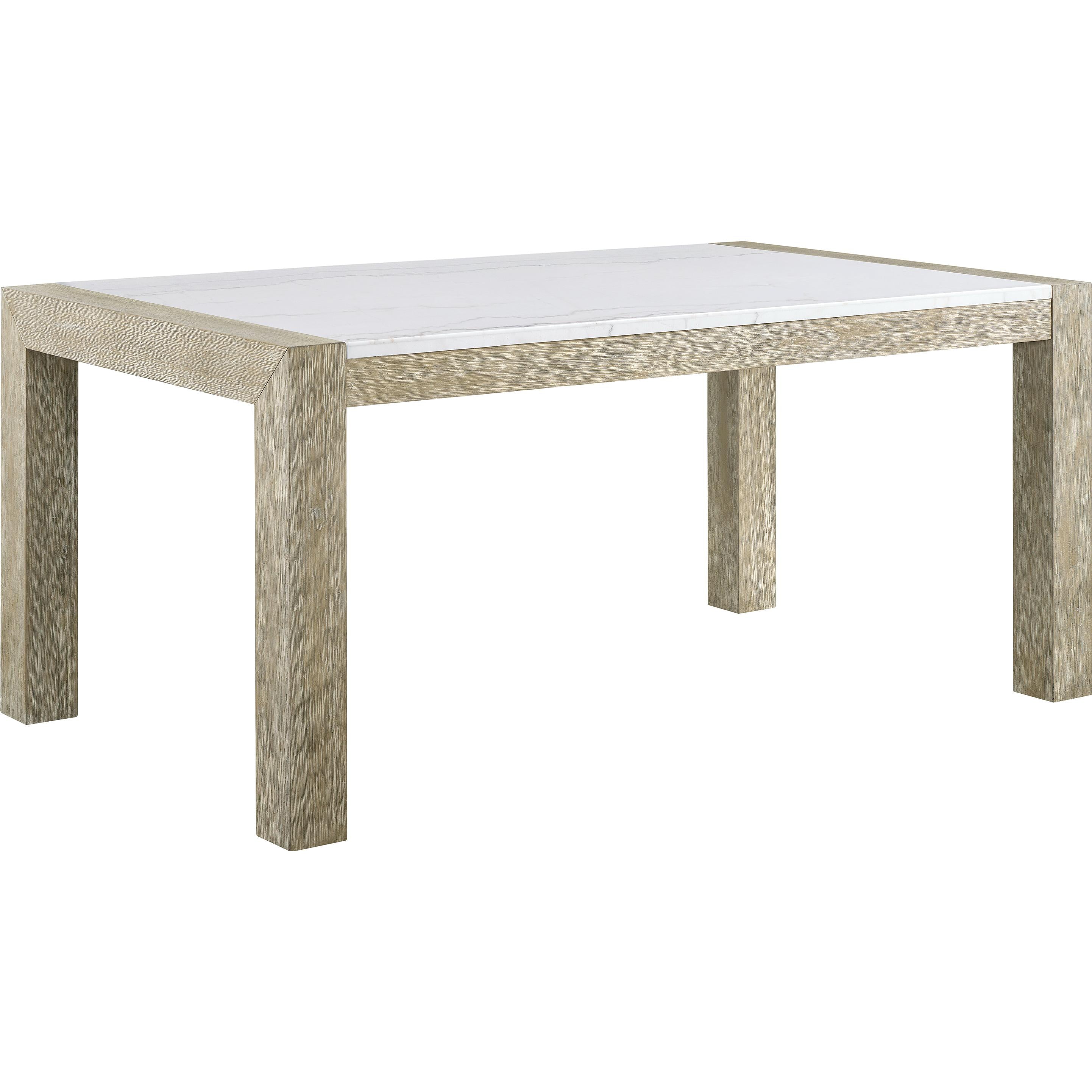 Crown Mark Hazel 1321T-3866 Genuine Marble Dining Table IMAGE 1